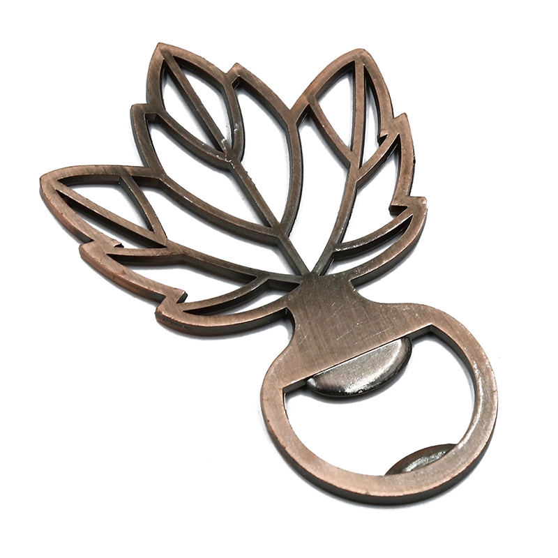 Bottle Opener Maple Leaf Shape Alloy Tool Wedding Party Gift Souvenirs