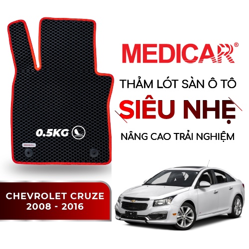 MEDICAR - Thảm Lót Sàn ô tô Chevrolet Cruze (2008 - 2016)
