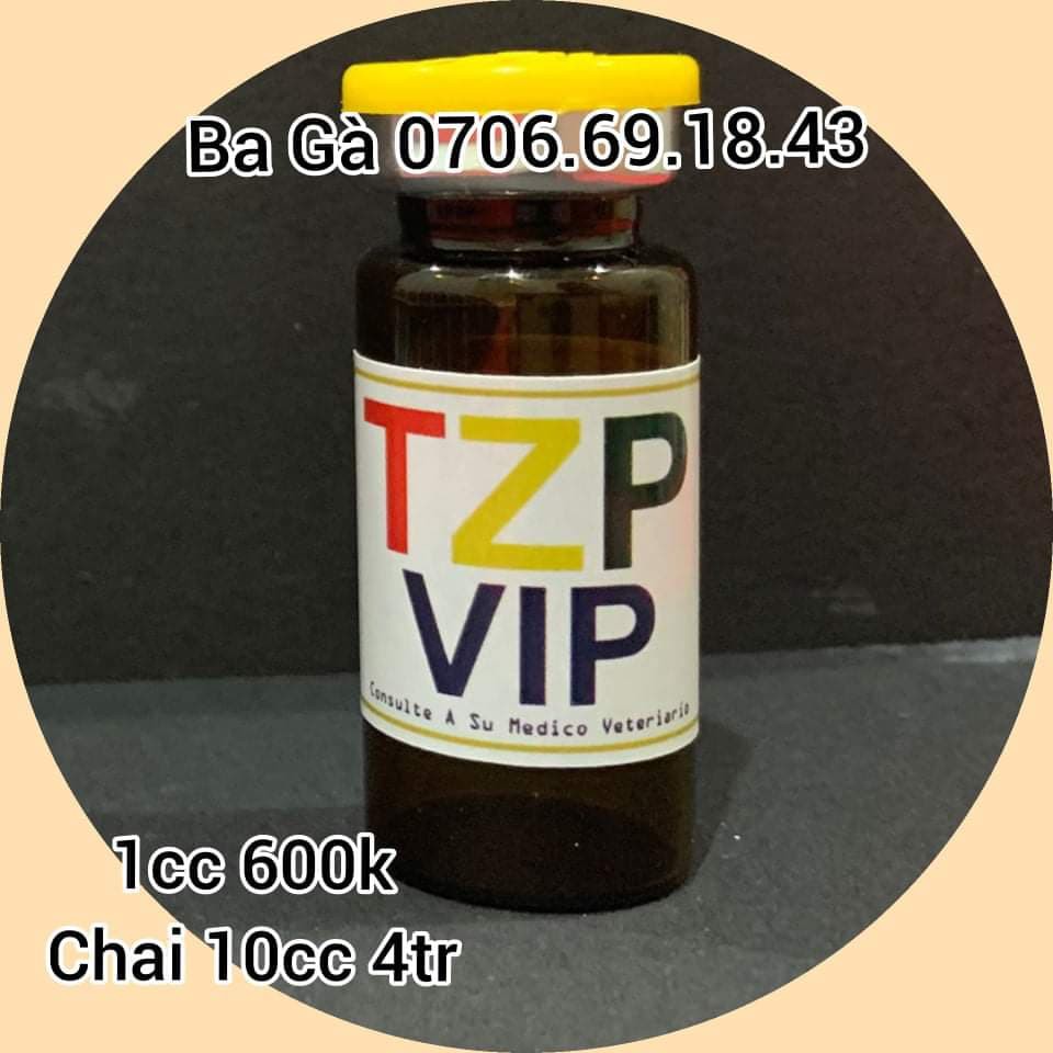Thuốc gà đá TZP VIP 1cc - Giúp tăng bo, tải cựa, nuốt ói [Loại chích]