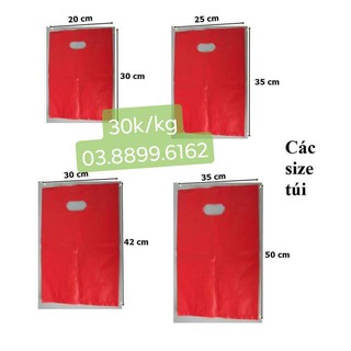 Túi Nilon Hd đỏ