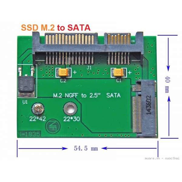 M2 to Sata (NGFF M2 SSD to 2.5" SATA Adapter)