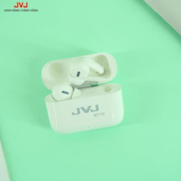 Tai Nghe Không Dây Bluetooth 5.0 JVJ BT10 cao cấp cảm biến vân tay, xuyên âm