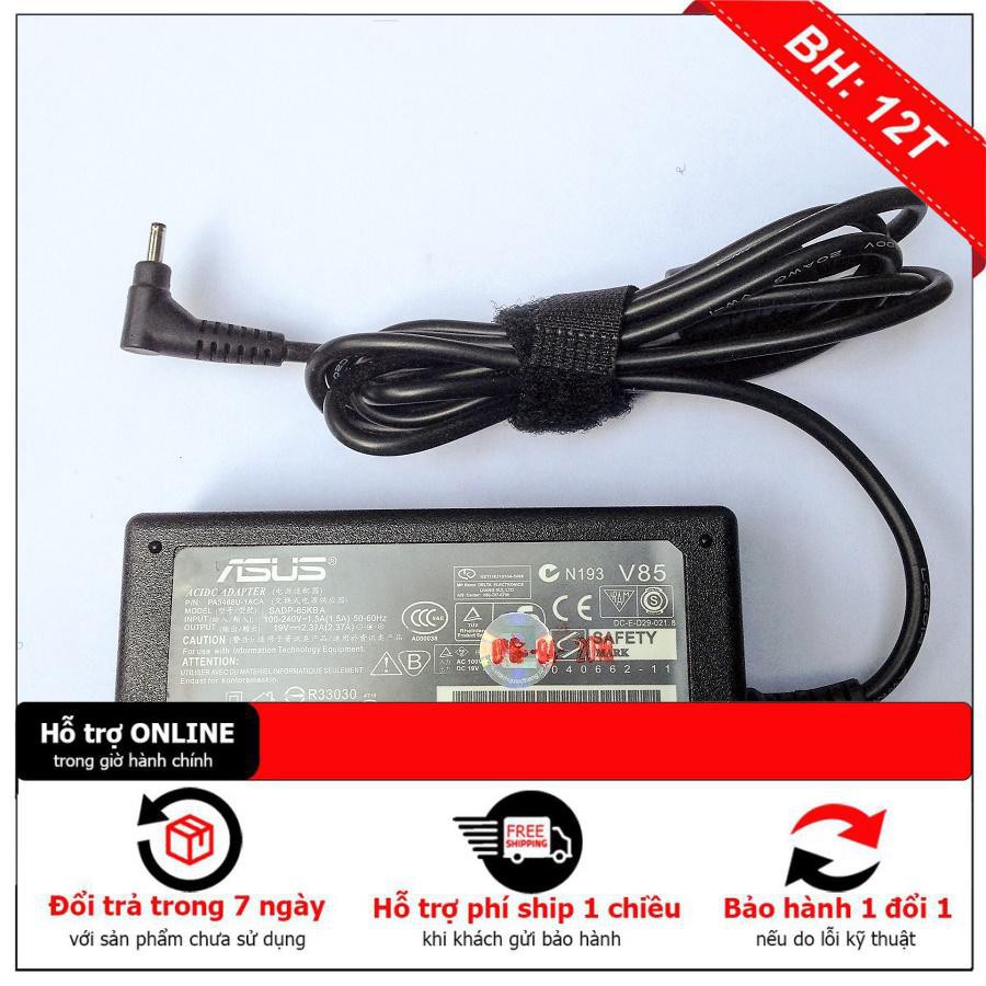 [BH12TH] Sac Laptop Asus mini 19V-2.37A, 45W, Đầu nhỏ (4.0mmx1.35mm) ZIN