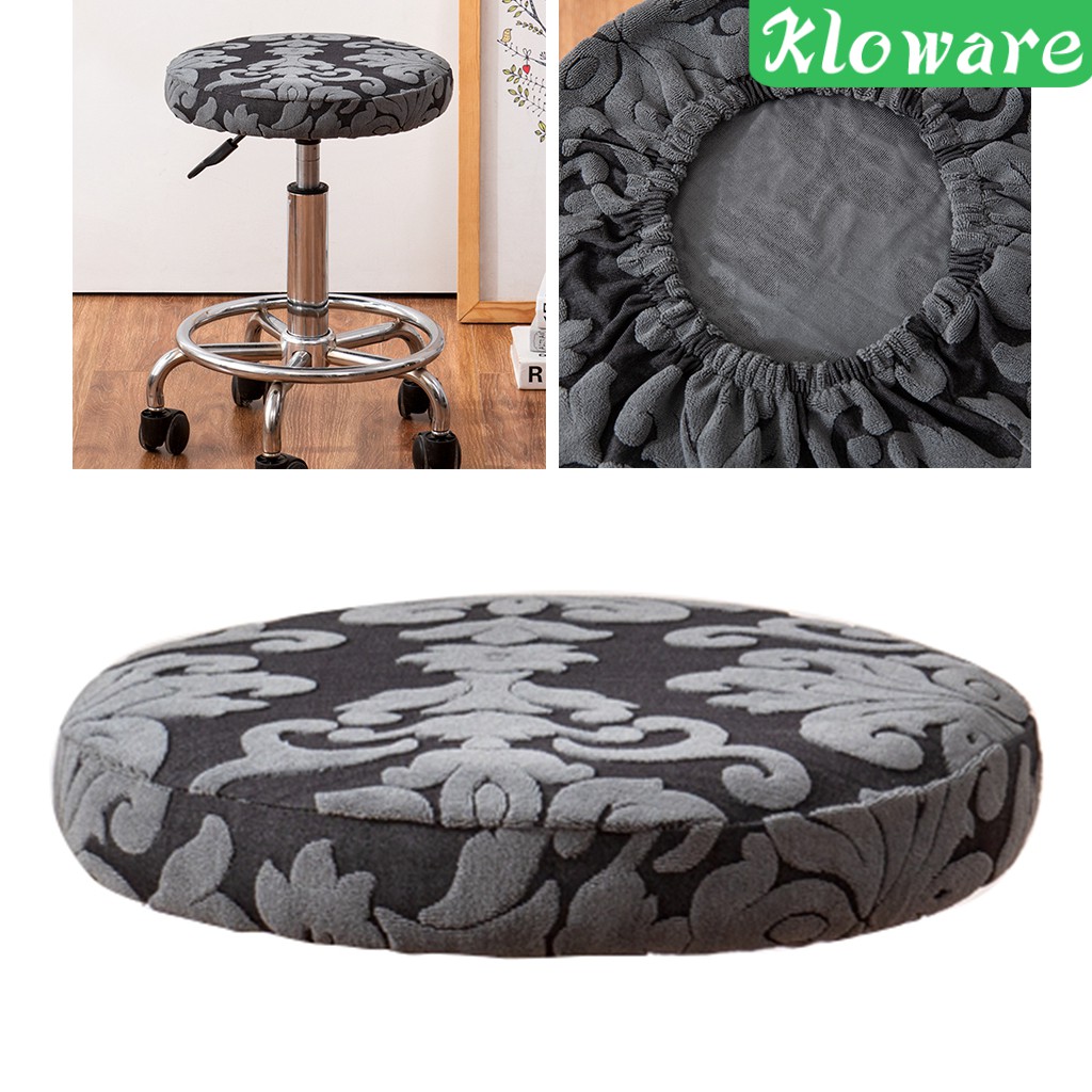 Vỏ Bọc Ghế Ngồi Hình Tròn In Hoa Xinh Xắn