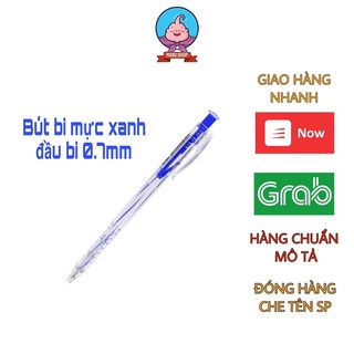 Bút bi mực xanh đầu bi 0.7mm