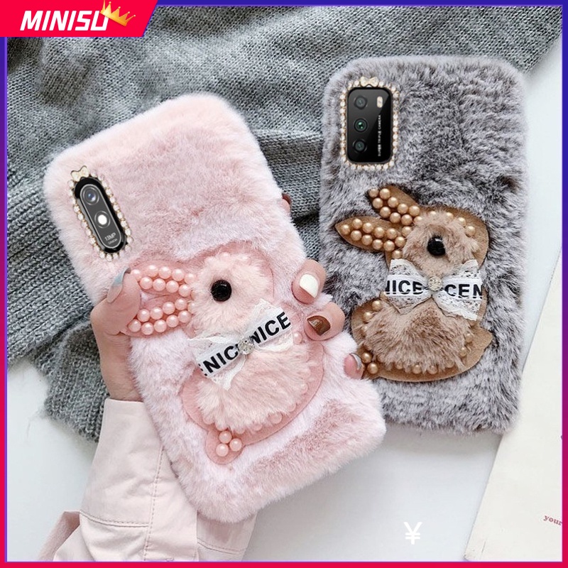 Ốp Điện Thoại Kiểu Thỏ Bông Cho Samsung Galaxy S10 S9 Plus S10 5G Note 20 Ultra 10 Plus 10 Lite Note 8 9
