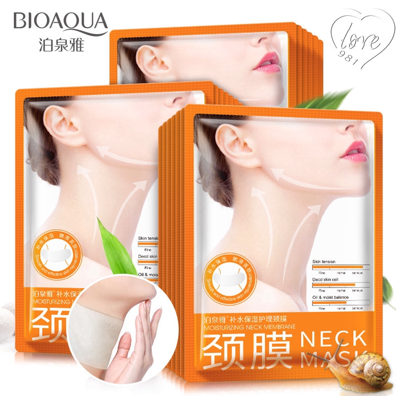 Mặt nạ cổ dưỡng ẩm chống nếp nhăn lão hóa chăm sóc da cổ | BigBuy360 - bigbuy360.vn