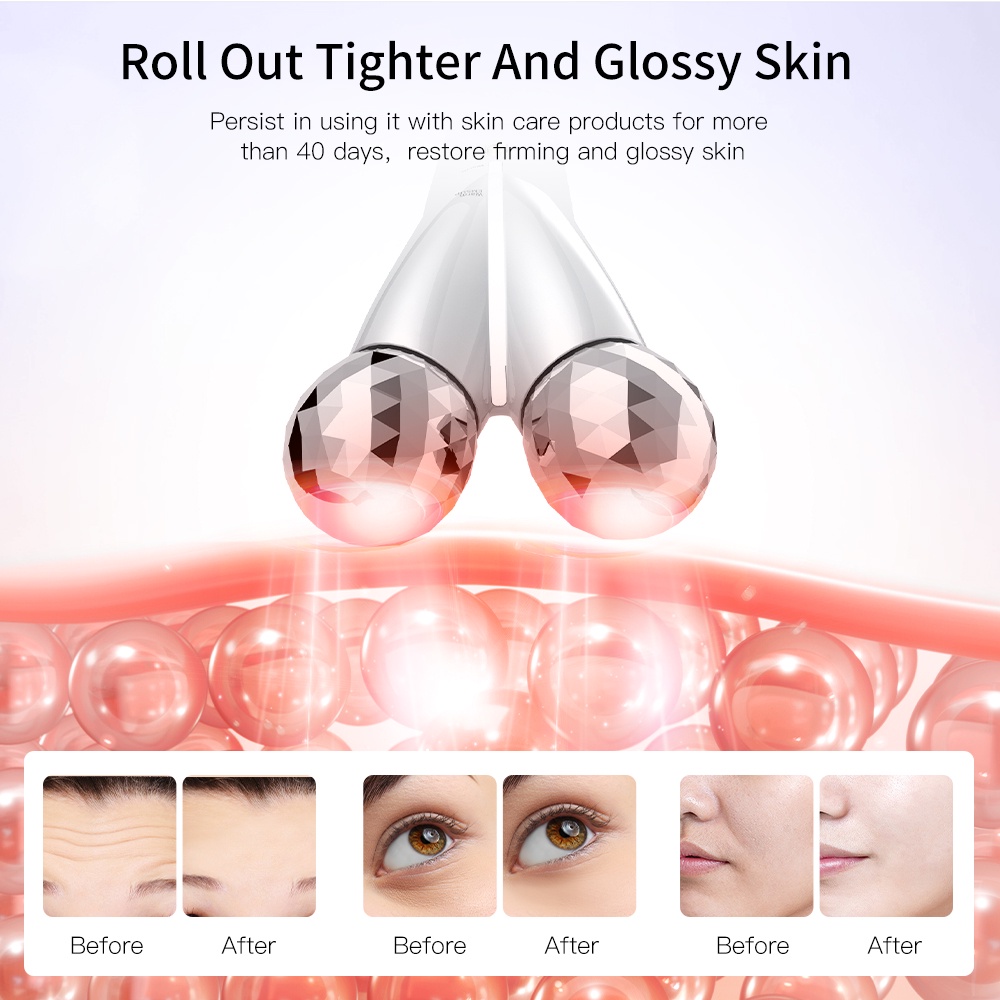 Cây lăn mát xa mặt ANLAN EMS tạo cằm chữ V thon gọn