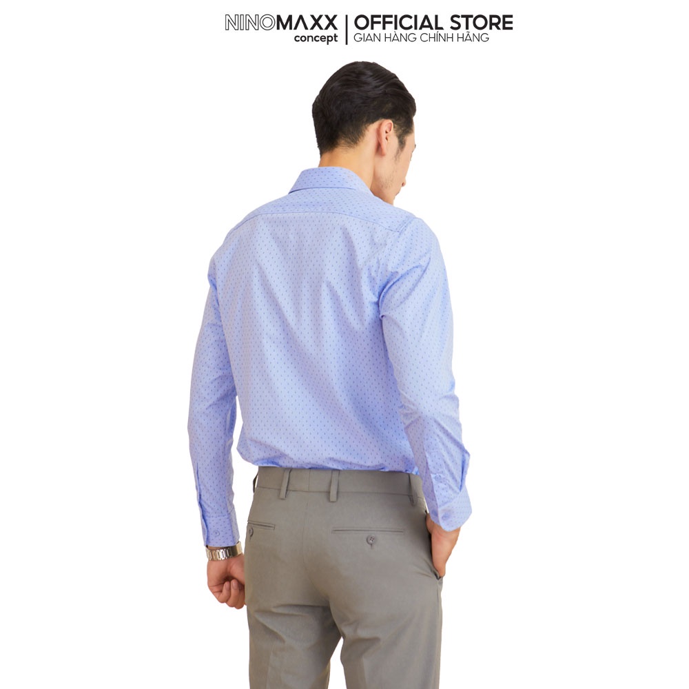 N&amp;M CLUB Áo Sơ Mi Nam Tay Dài chất liệu Bamboo cotton 2105039