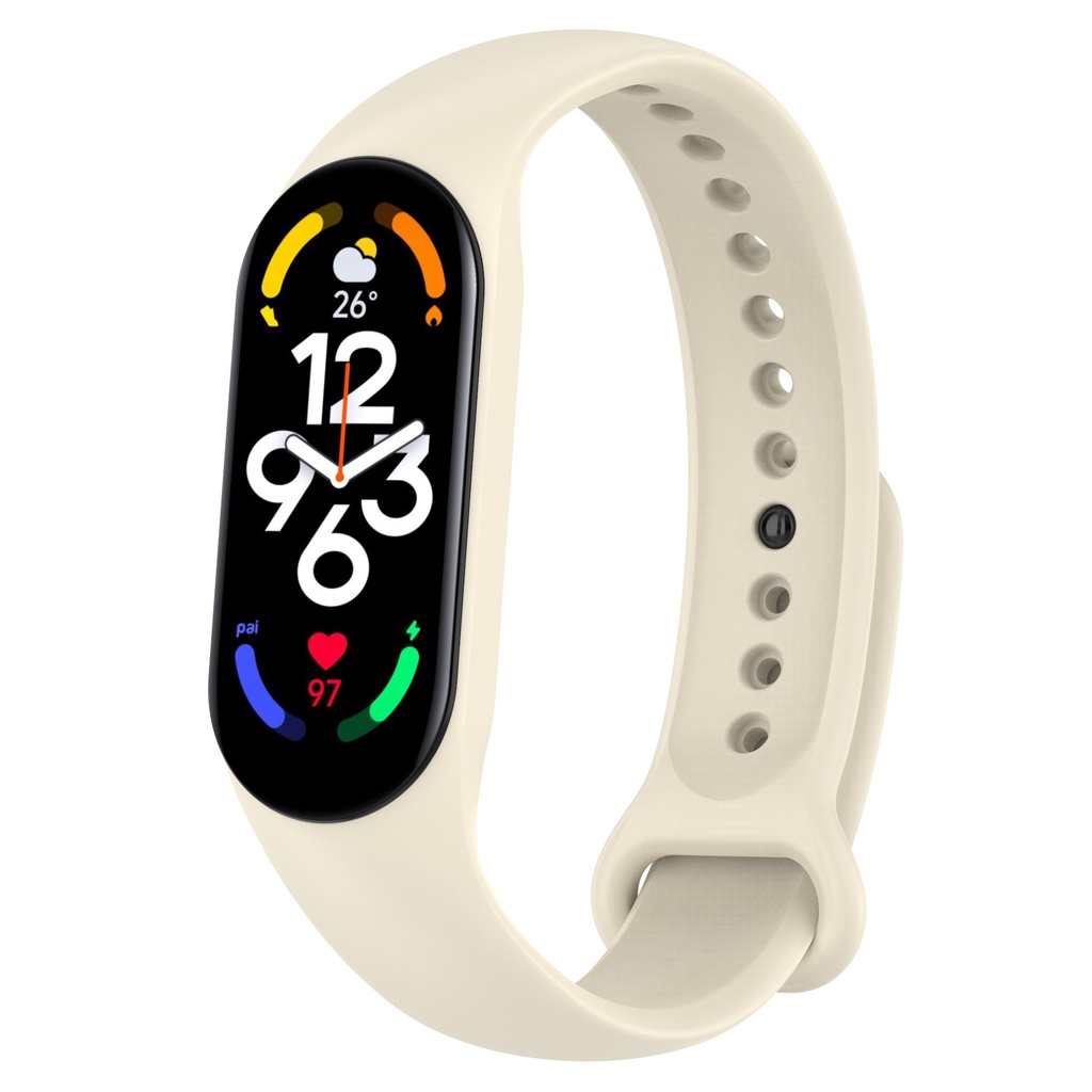 Dây Đeo Silicone Cho Xiaomi Mi Band 7 Miband 7