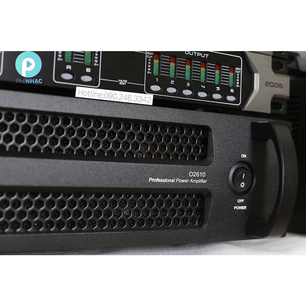 Main Cục Đẩy 3 kênh dB Acoustic D2610 - Hàng Chính Hãng - Công Ty Thiên Phúc