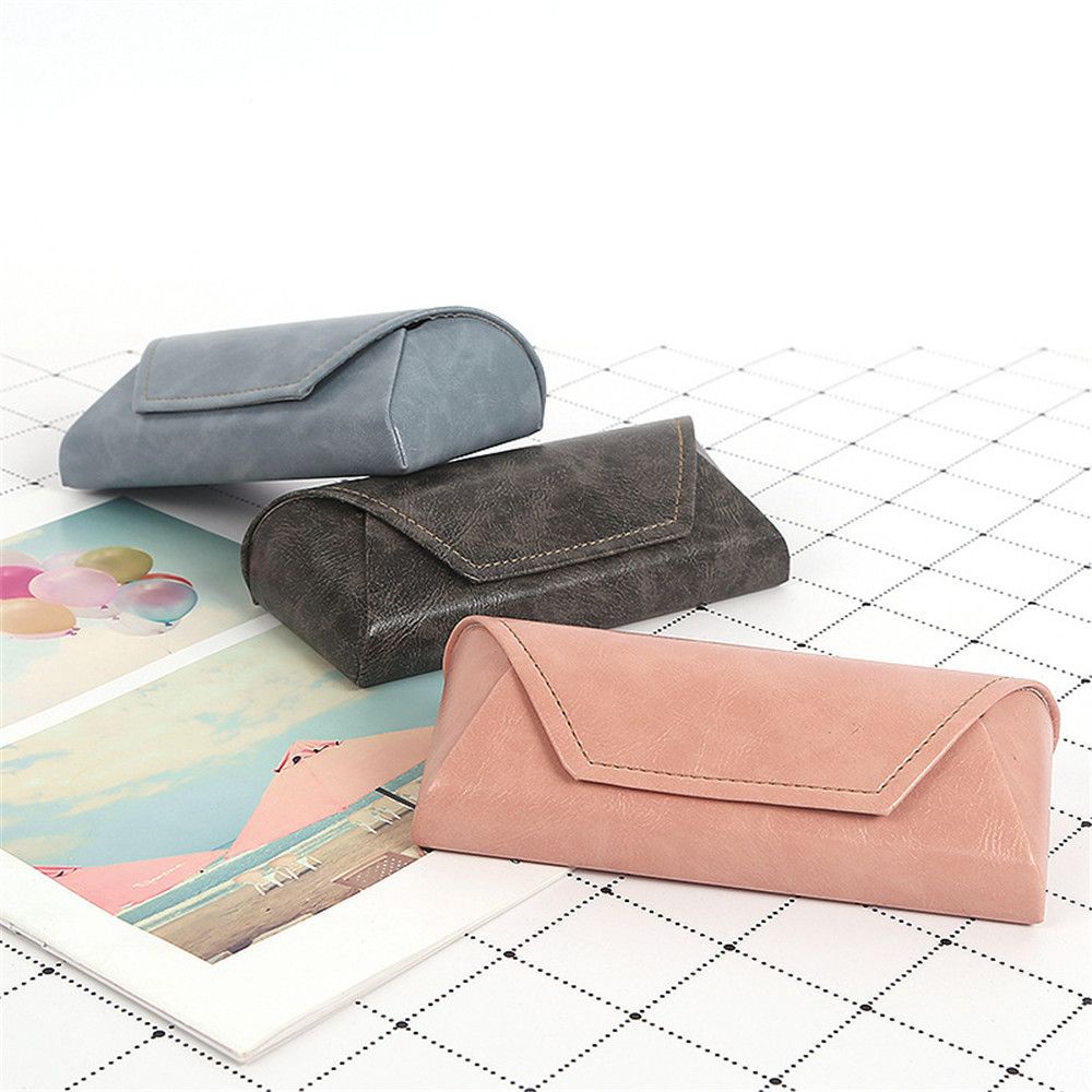 Hộp đựng mắt kính bằng da PU mềm chống nước nhiều màu tùy chọn