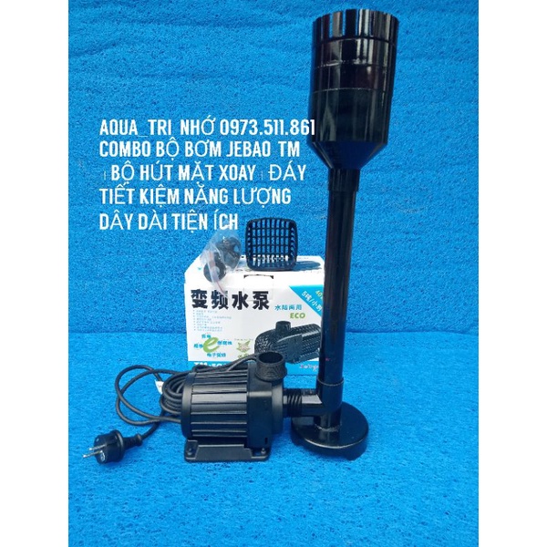COMBO BỘ BƠM JEBAO-TM 5000+BỘ HÚT MẶT VÀ HÚT ĐÁY