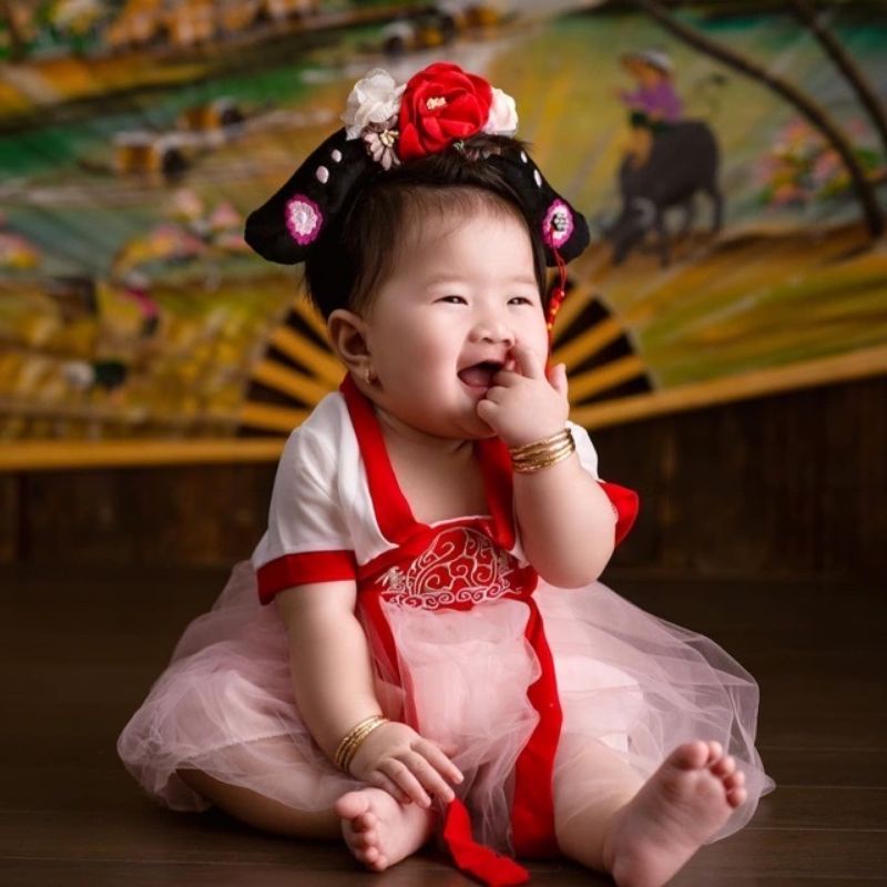 Cài tóc cô bé Trung Hoa hoàn châu cách cách