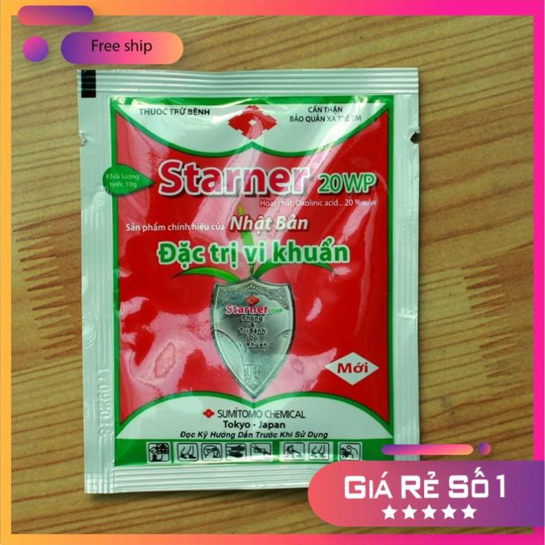 Thuốc đặc trị nấm do vi khuẩn Staner 20WP