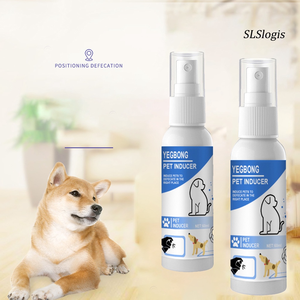 Bình xịt 60ml giúp huấn luyện thú cưng đi vệ sinh tiện dụng