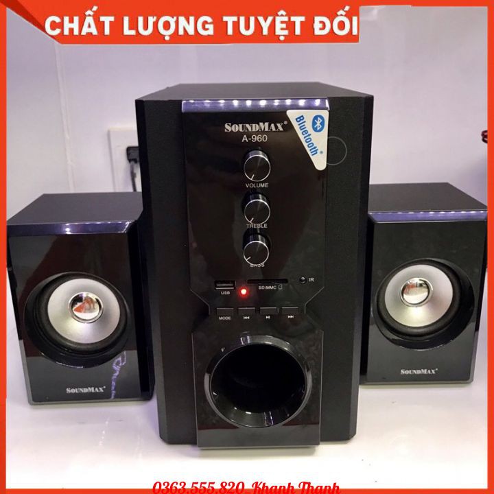 Loa 2.1 SOUNDMAX A960 Chính hãng  - Bảo hành 12 tháng