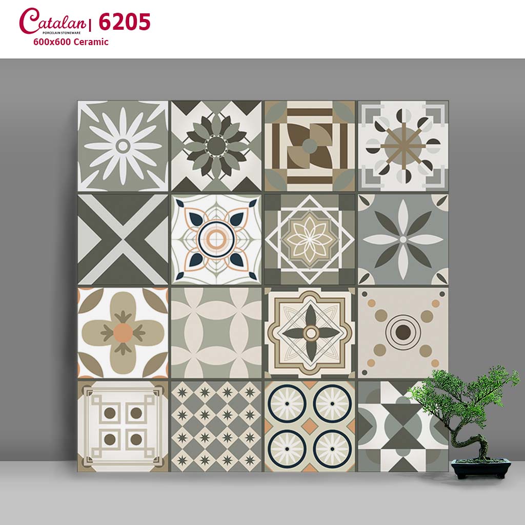 Gạch lát nền cao cấp Catalan 60x60 6205