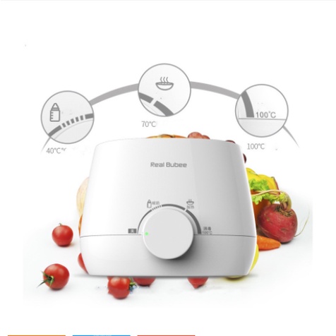 Máy hâm sữa Real Bubee hâm sữa, ủ sữa và thức ăn, tiệt trùng bình sữa👨‍👩‍👧 FREE SHIP 👨‍👩‍👧 - Bảo Hành 12 tháng