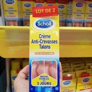 Kem trị nứt gót chân Scholl nội địa Pháp đủ bill
