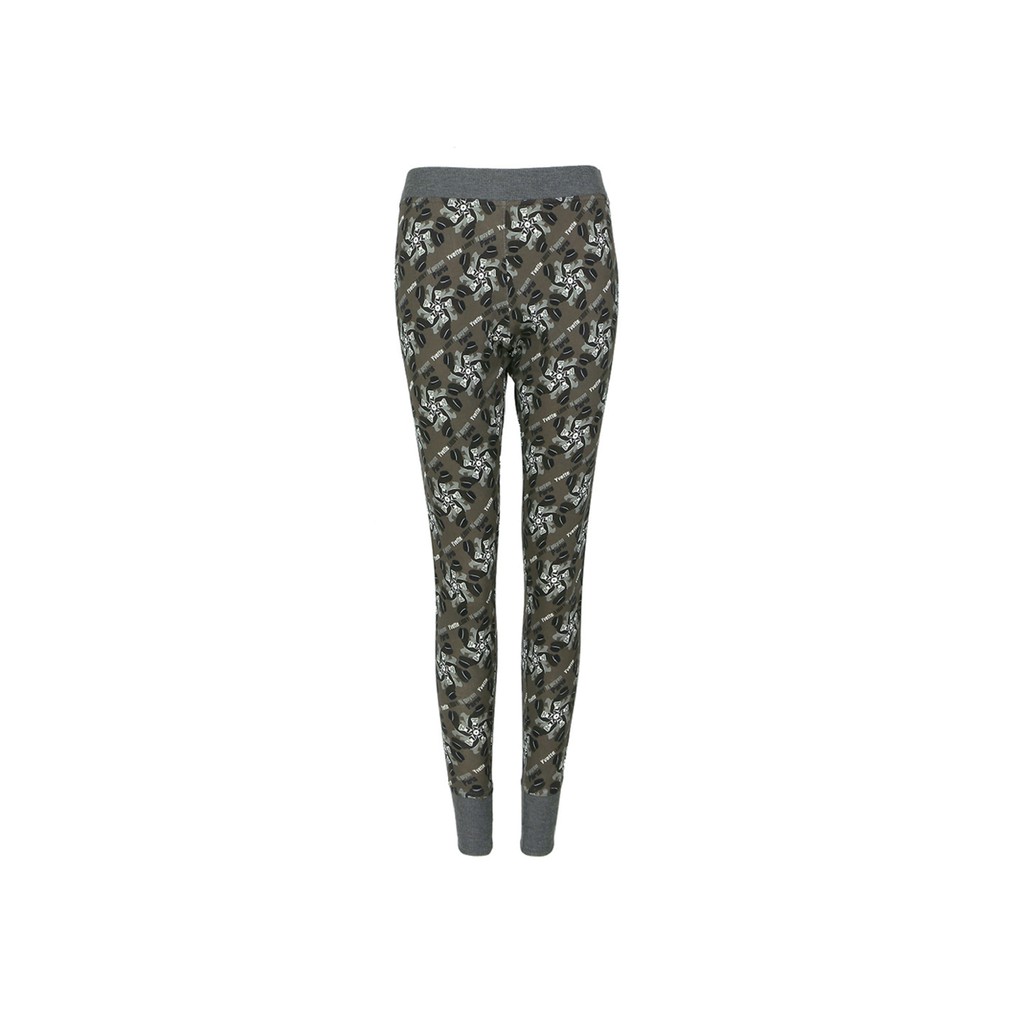 Quần Legging nữ Yvette LIBBY N'guyen Paris, YVETTE COOL WB1, Màu xám (Iconic grey), Cotton Melange hữu cơ