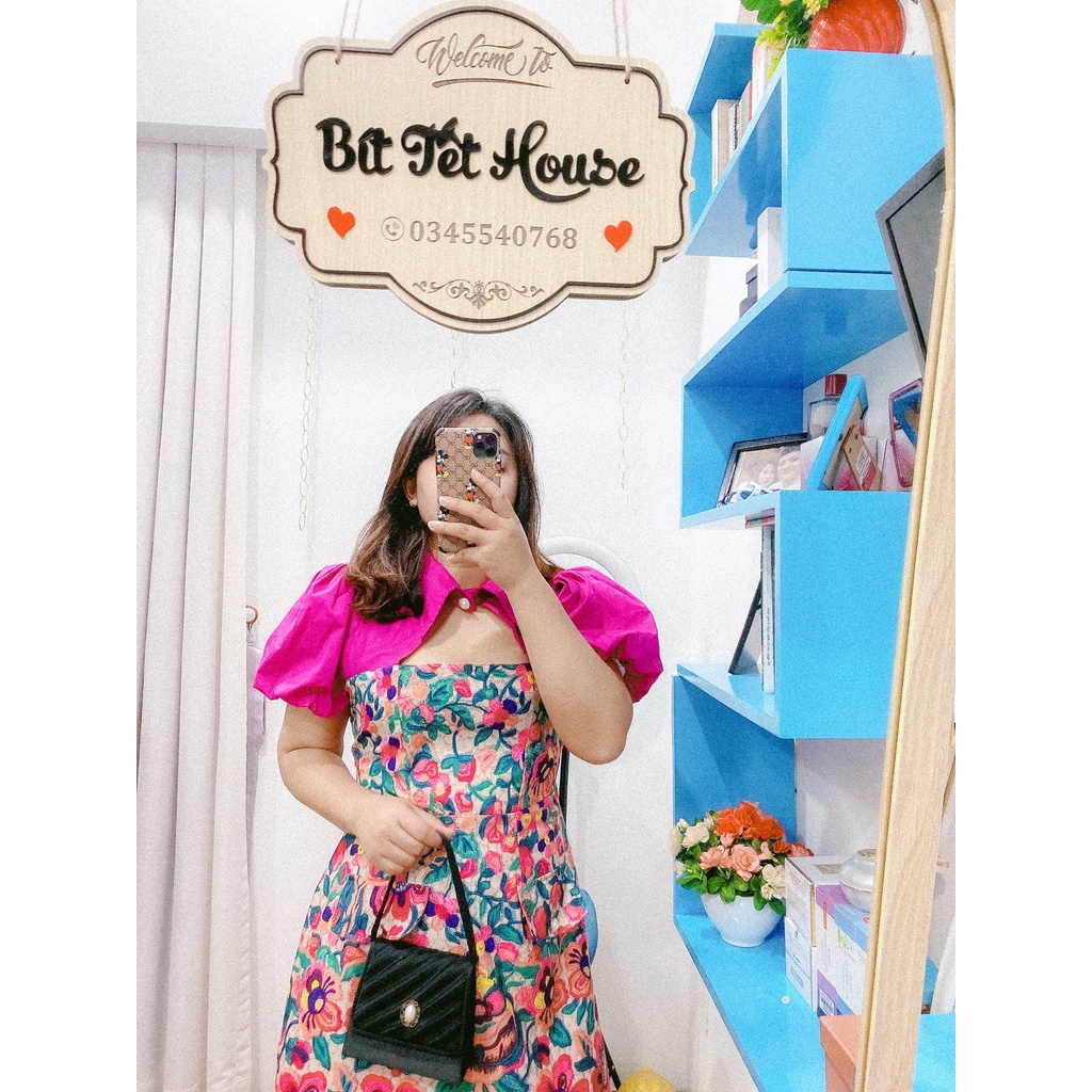 Đầm hoa chân ren bigsize 60-90kg