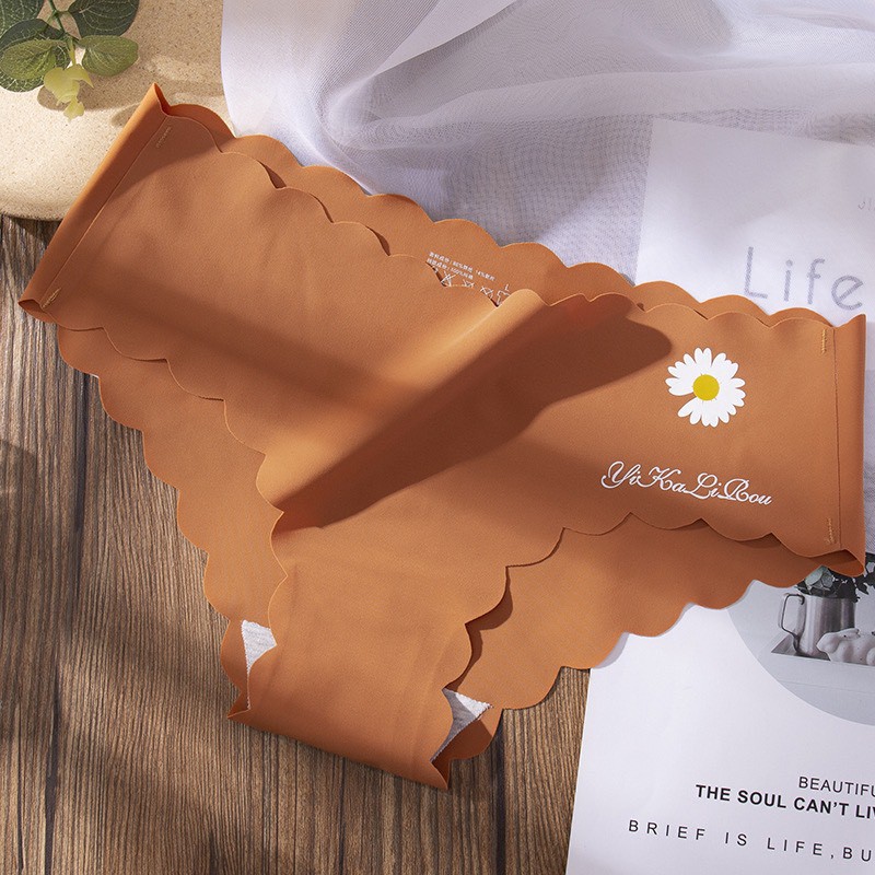 QUẦN LÓT NỮ❤️combo 10 chiếc❤️ Quần lót su hoa cúc 415 không viền mép