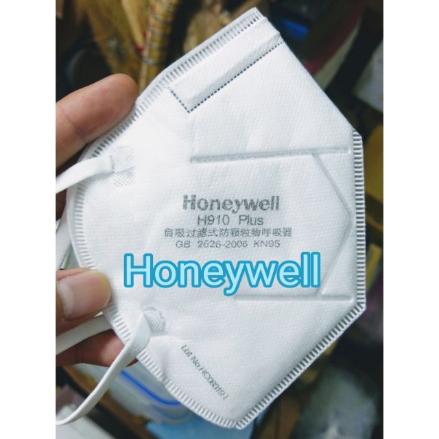 Giá 6 cái 270k Khẩu trang Honeywell H910 Plus lọc bụi mịn PM2.5 KN95 chính hãng USA.