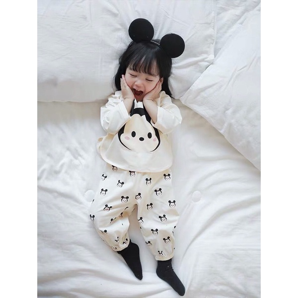 [Thu 2021] Set bộ bé trai gai hoạt hình chất liêu tici xịn sò phù hợp cho các bé size 7-17kg