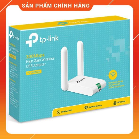 USB thu wifi TP-Link TL-WN822N 2 ăng ten tốc độ 300mbps dailyphukien Hàng có sẵn giá rẻ nhất