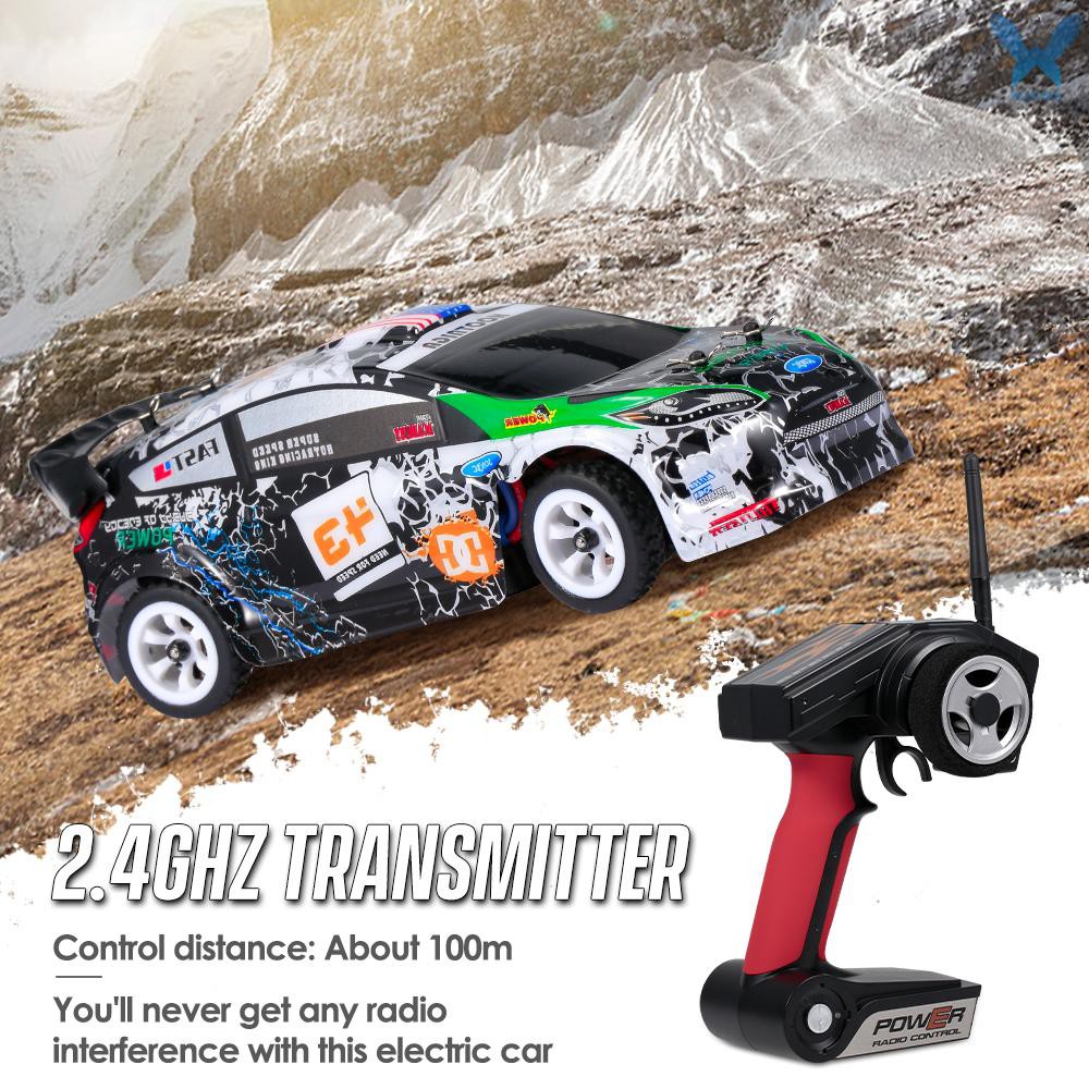 RC RC RC 4WD RC RC RC RC Bộ Xe Đua Điều Khiển Từ Xa Wltoys K989 1 / 28 2.4g 30km / H Kèm Phụ Kiện