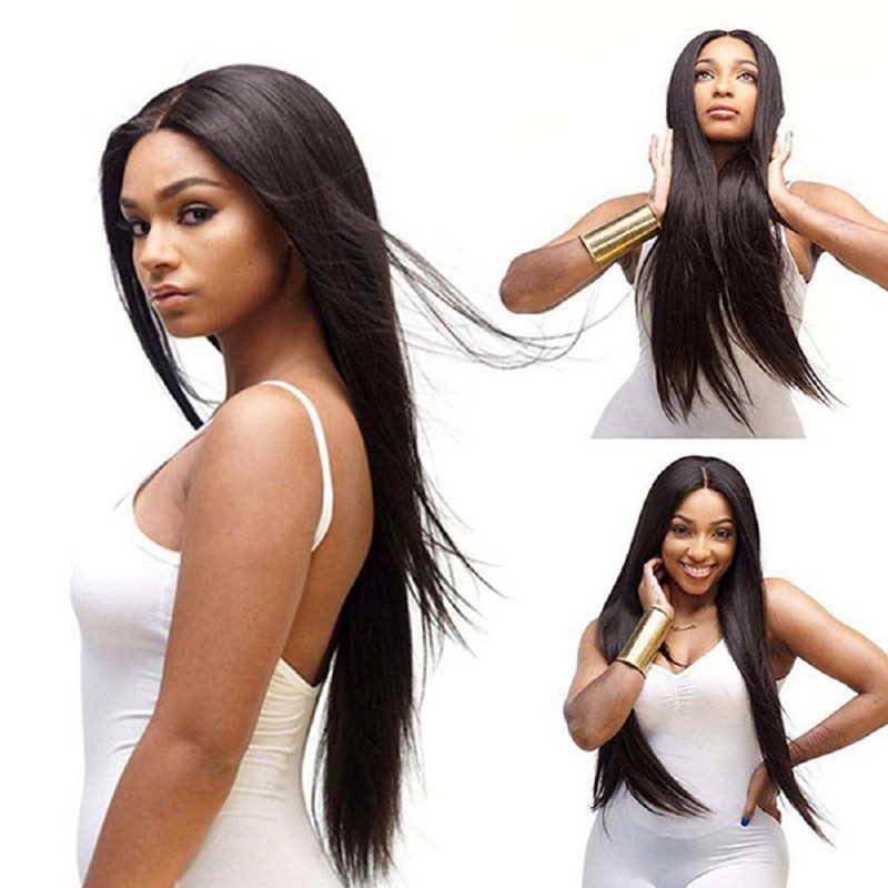 Lace Front Human Hair Wigs Pre Plucked Straight Lace Front Wig Lace Closure Wig Lace Frontal Brazilian Hair Wig