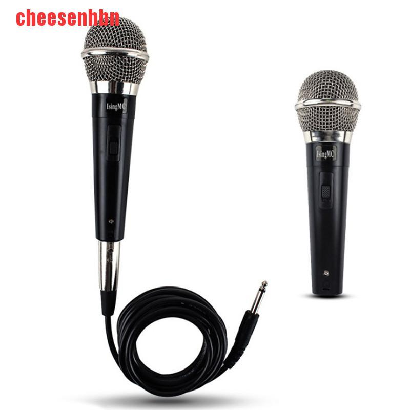 [cheesenhbn]Professional Handheld Wired Dynamic Microphone Audio Karaoke Singing Vocal Music