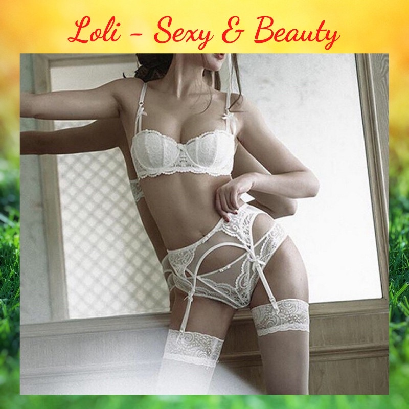 ⭐️MUA ĐỂ NHẬN QUÀ⭐️ Bộ Đồ Lót nữ Có Gọng , cúp 1/2 ngực , hàng siêu nâng ngực sexy quyến rũ B2