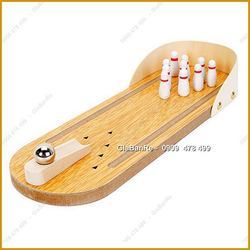 TRÒ CHƠI BOWLING SÀN GỖ BI SẮT - BOWLINGSPIL - 9288