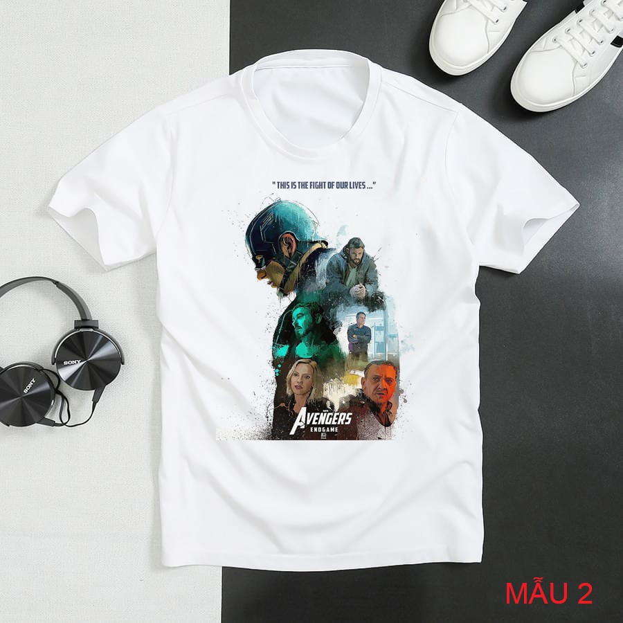 Áo thun [cao cấp 100%cotton] Marvel unisex