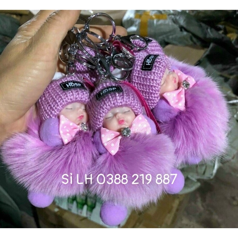 Búp Bê Móc Khoá, Móc Túi, Đồ Trang Trí Dễ Thương