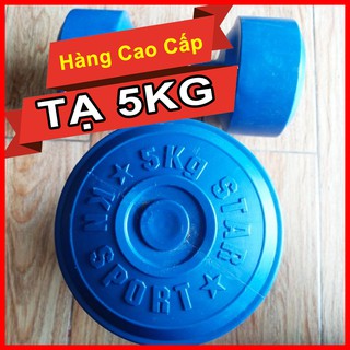 Tạ Nhựa Tay 5kg Cao Cấp | Tập Tạ tay 5kg 1 Quả Hàng Loại Xịn