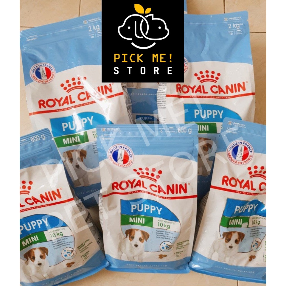 [ CHÍNH HÃNG ] Hạt Royal Canin Mini Puppy Cho Chó Con Giống Nhỏ 800g 2kg