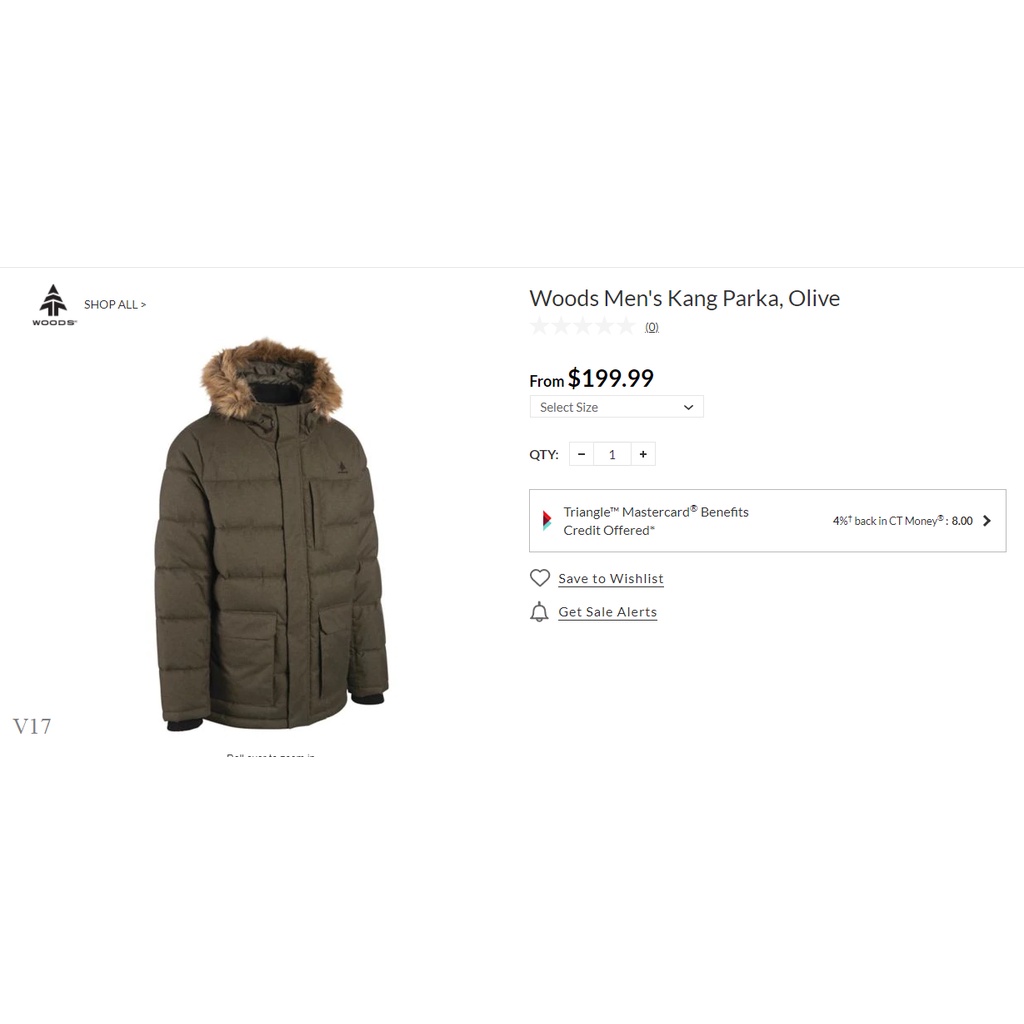 : Áo Parka hiệu Woods Xuất Mỹ Chính Hãng