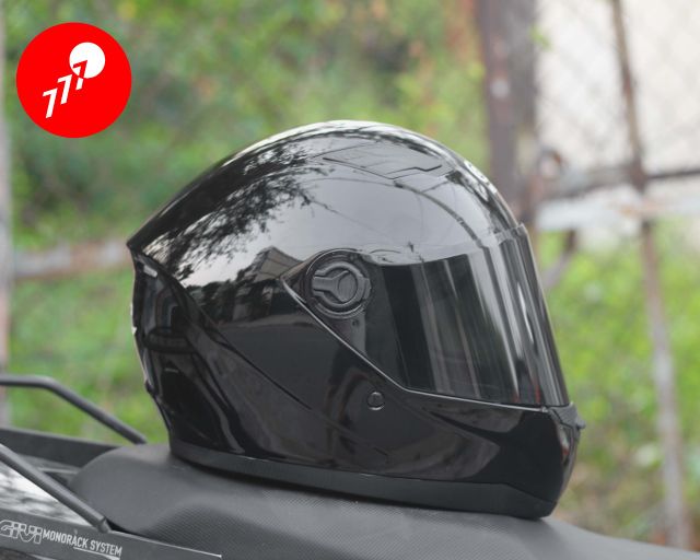 MŨ BẢO HIỂM FULLFACE GXT Helmets ( ĐEN BÓNG )