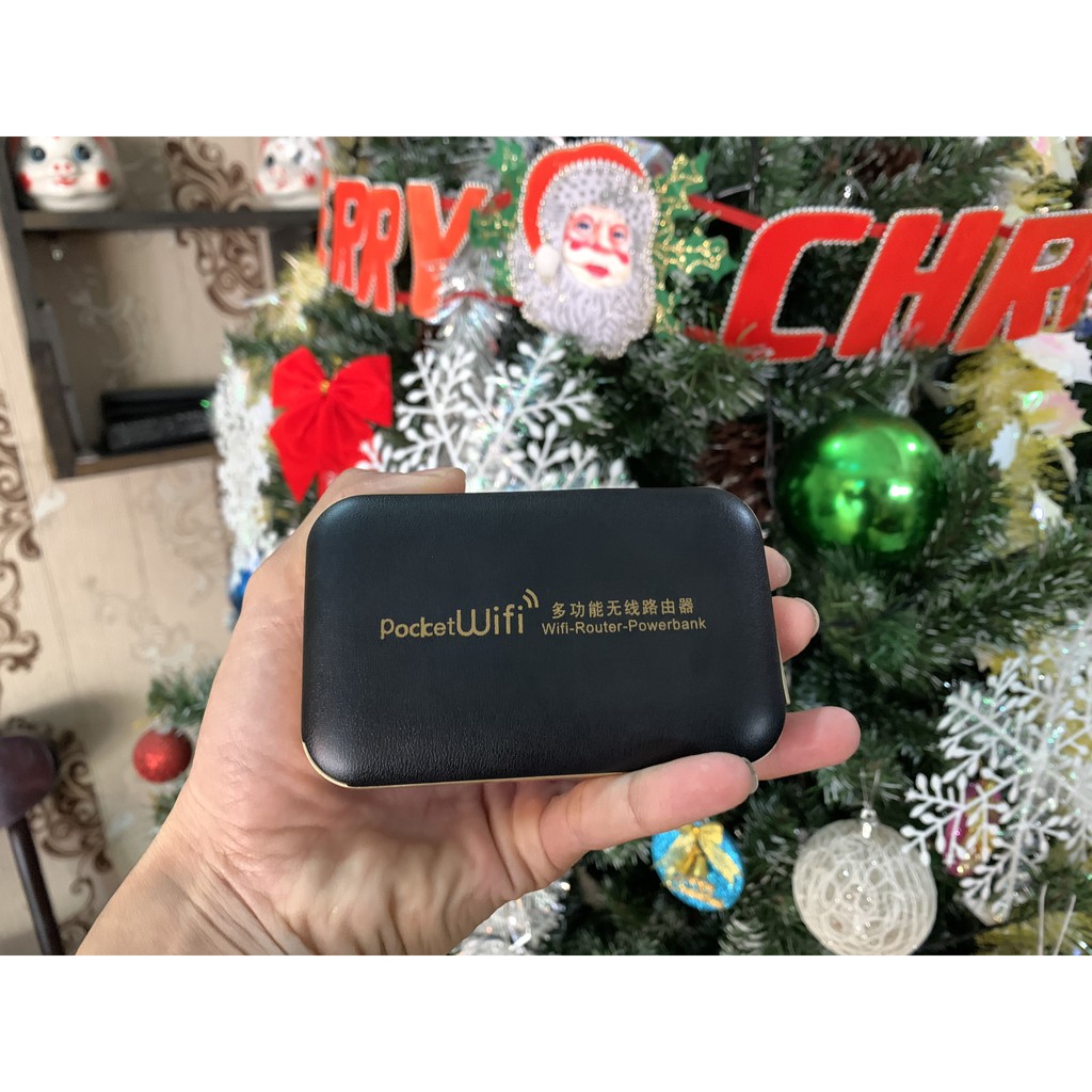 Bộ Phát WiFi 4G Pocket Hiroam H6800 tốc độ 300Mbps