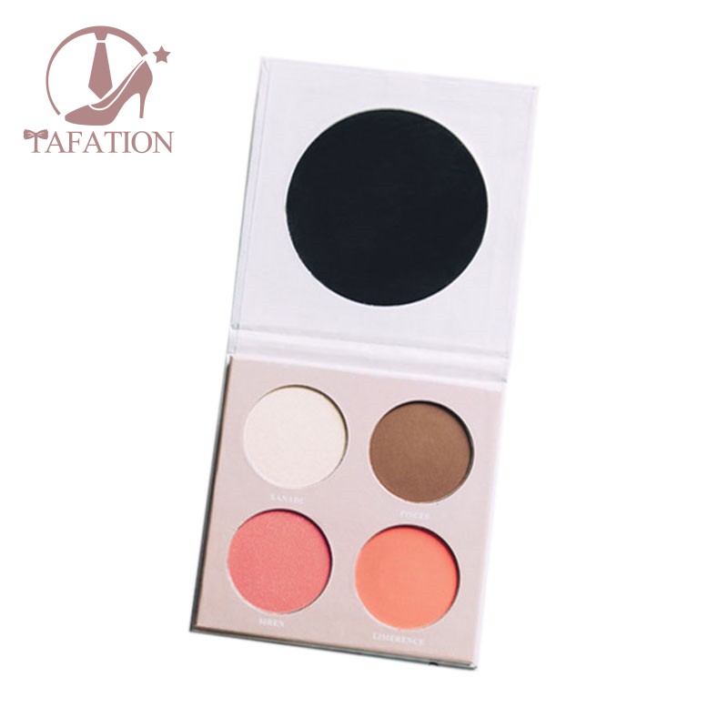 (Hàng Mới Về) Bảng Phấn Che Khuyết Điểm Minshzee 4 Màu Ngọc Trai Lấp Lánh | BigBuy360 - bigbuy360.vn