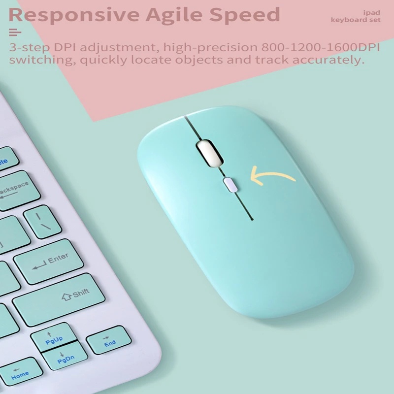 Chuột không dây 2.4g Cho Samsung Galaxy Tab S7 Fe S7 Plus S6 Lite S5E A 10.1 10.5 A7 10.4 8.0 Tab A7 Lite