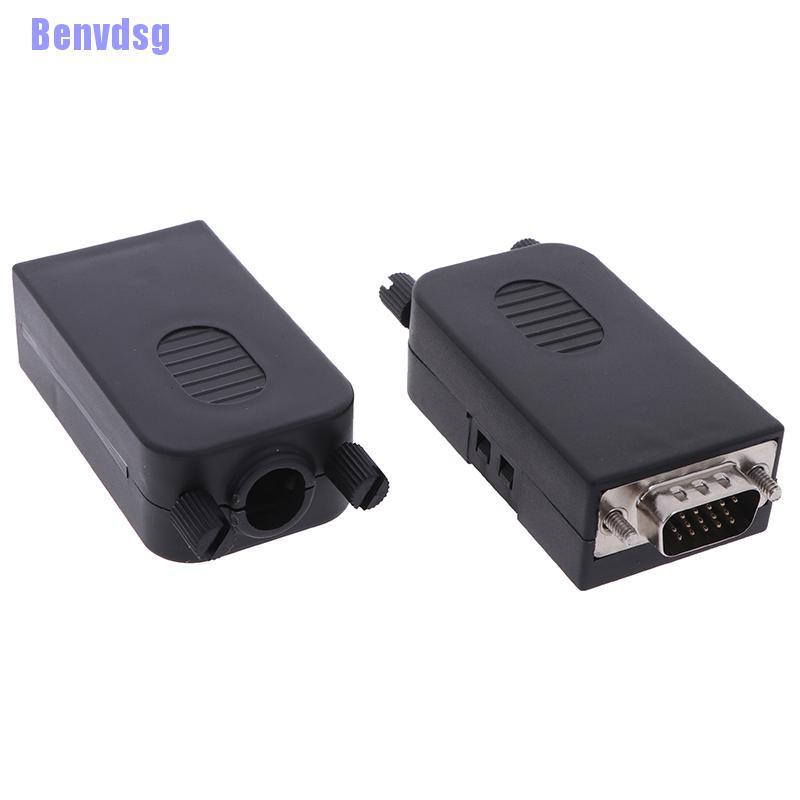 Đầu Kết Nối Benvdsg Db15 Vga Male 3 Hàng 15 Pin