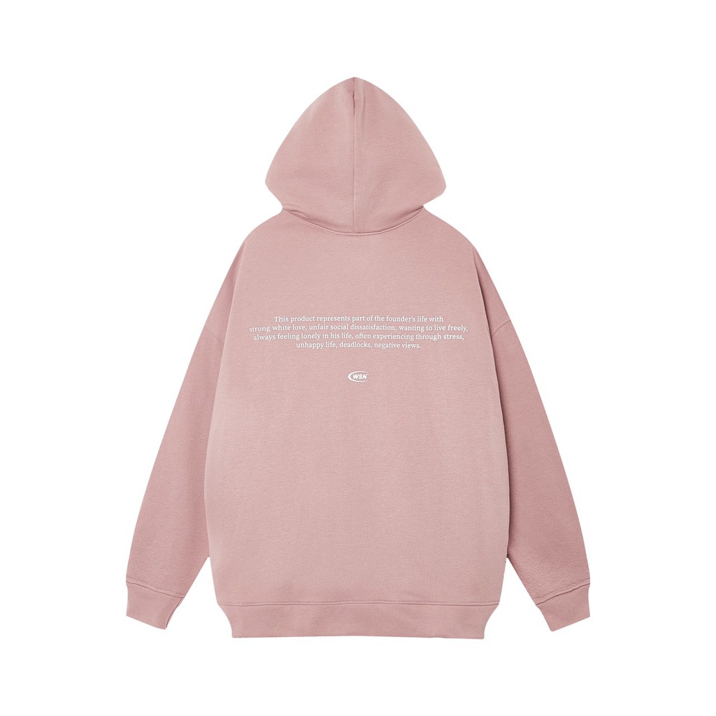 HOODIE FULLZIP "STORY VER2" PINK SUEDE | BigBuy360 - bigbuy360.vn