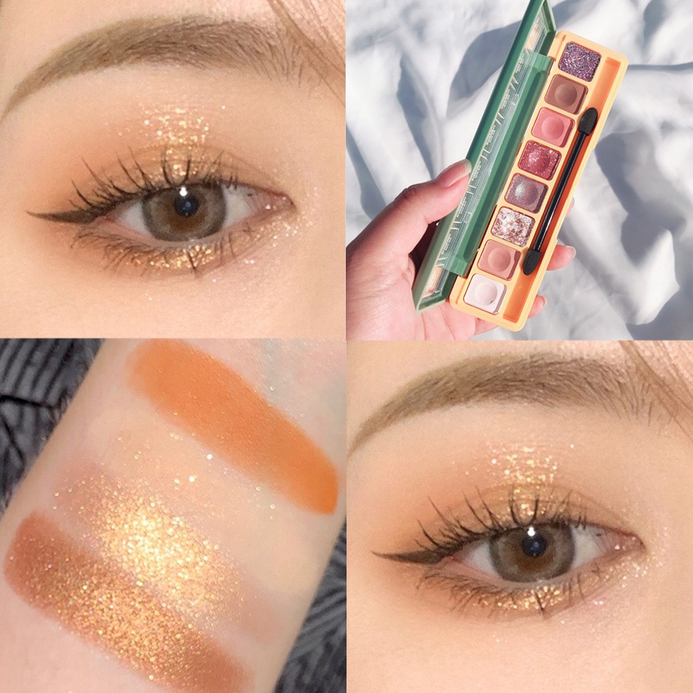 (Bán Buôn – Sỉ) Bảng Phấn Mắt Nhũ 8 Ô Màu Lameila Lasting Make Up P35 | BigBuy360 - bigbuy360.vn
