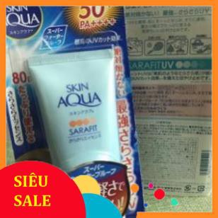 Kem Chống Nắng Skin Aqua Sarafit UV Essence SPF 50+/PA++++ 80g