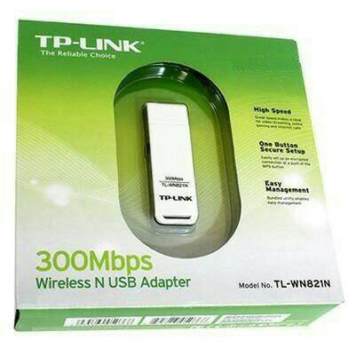 Usb Wifi Tp-link Tl-wn 821n 300 Mbps
