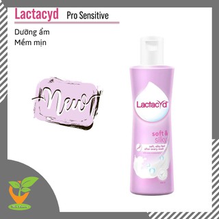 Dung dịch vệ sinh phụ nữ Lactacyd Soft & Silky [DDVSPN]